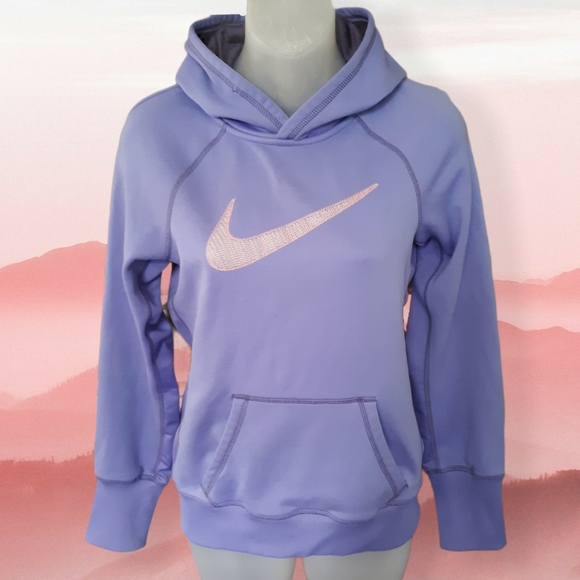 Nike Tops - 🔥Nike Therma-fit Pastel Purple & Pink Hoodie🔥